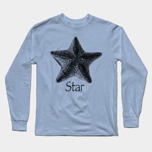 Star. Pretty starfish design Long Sleeve T-Shirt